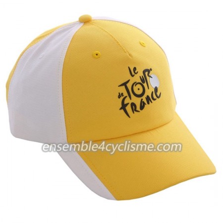 Tour de France Jaune Casquette de vélo